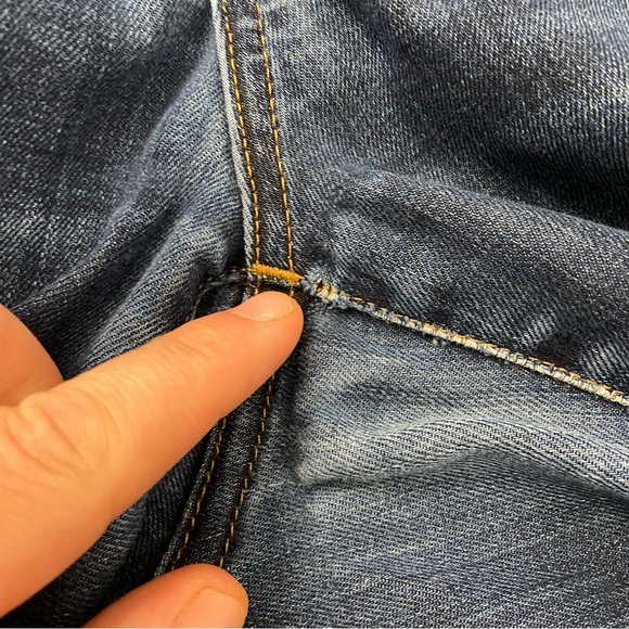 Madewell Dark Wash 9” High Rise Skinny Denim Blue Jeans Women’s 28x28 - Picture 9 of 13